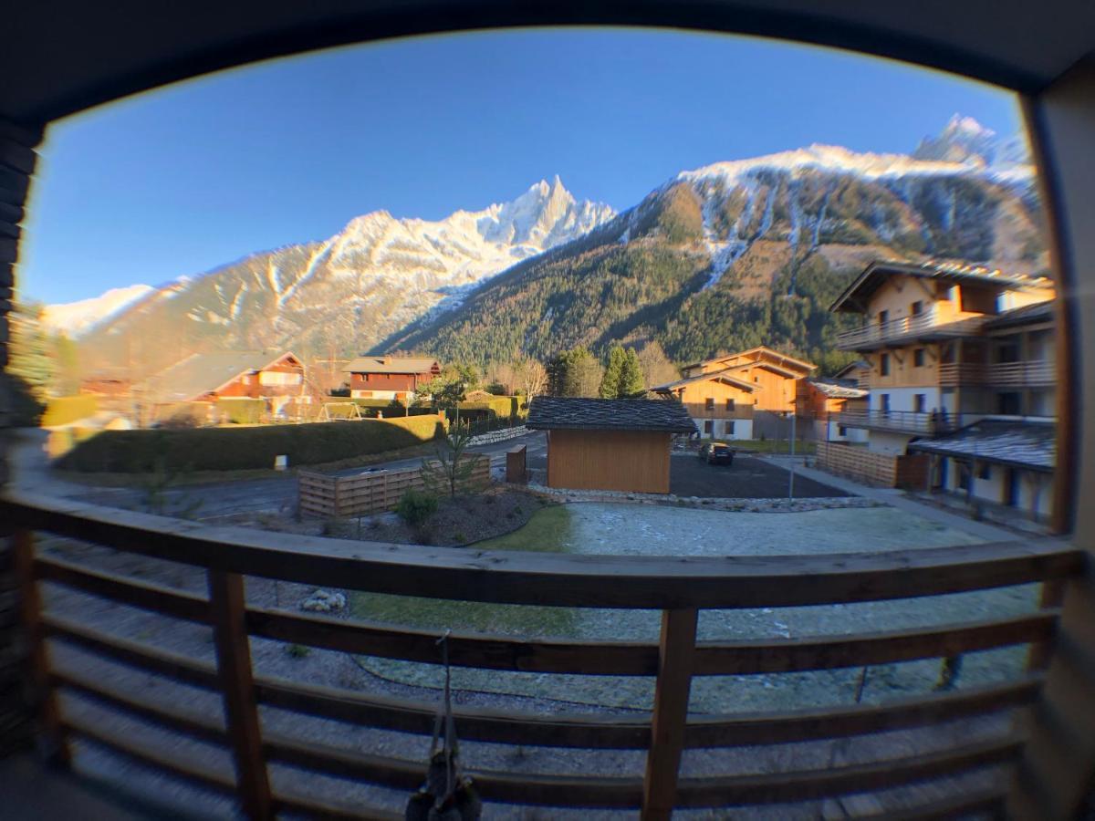 Chic Appart 6 Pers Dans Residence Luxueuse "La Cordee" Wellness Gym Piscine Ouvert Et Teletravail Chamonix Luaran gambar