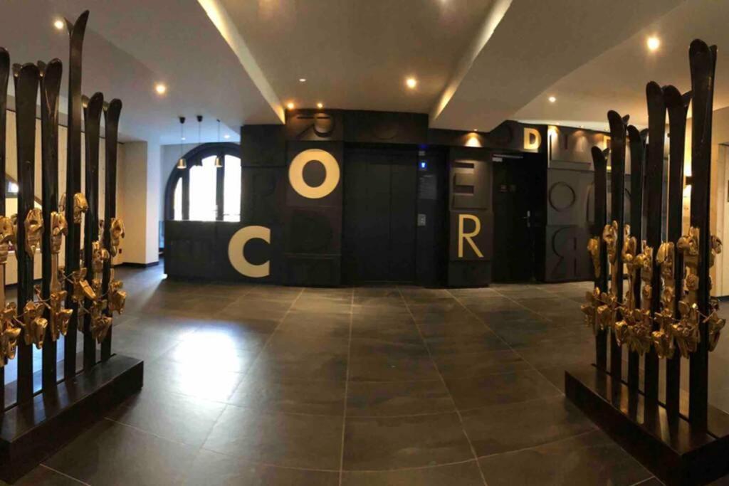 Chic Appart 6 Pers Dans Residence Luxueuse "La Cordee" Wellness Gym Piscine Ouvert Et Teletravail Chamonix Luaran gambar