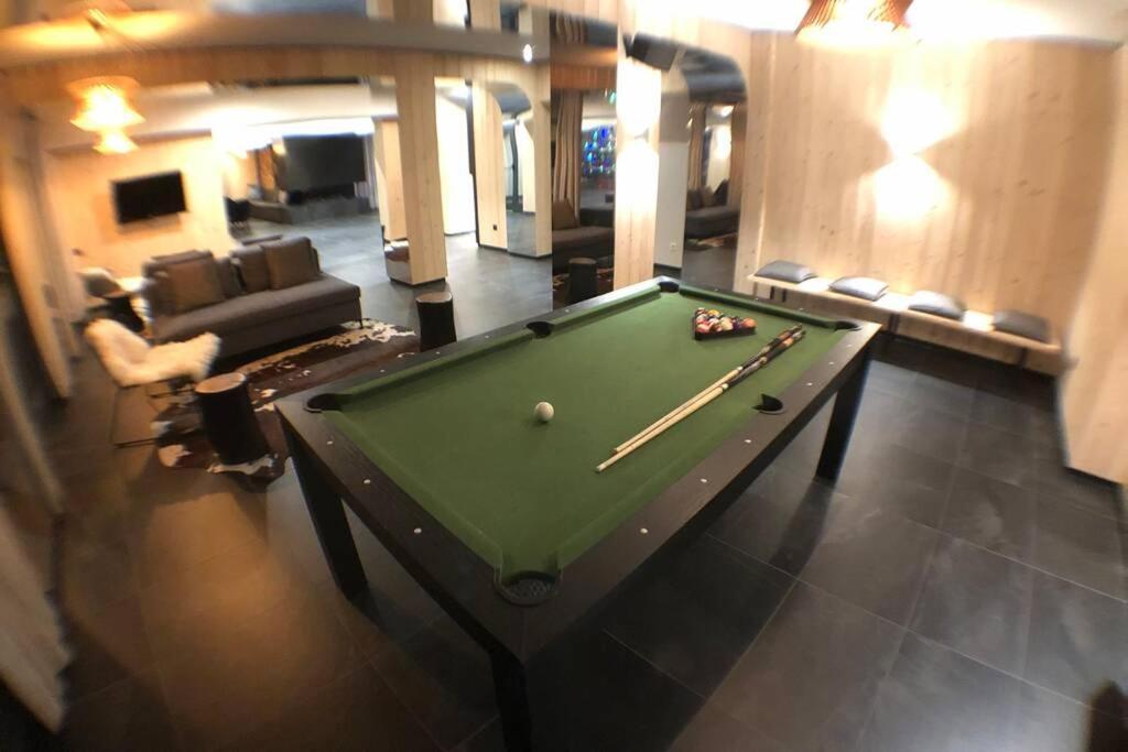 Chic Appart 6 Pers Dans Residence Luxueuse "La Cordee" Wellness Gym Piscine Ouvert Et Teletravail Chamonix Luaran gambar